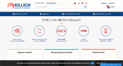 Desktop Screenshot of eshop.killich.cz